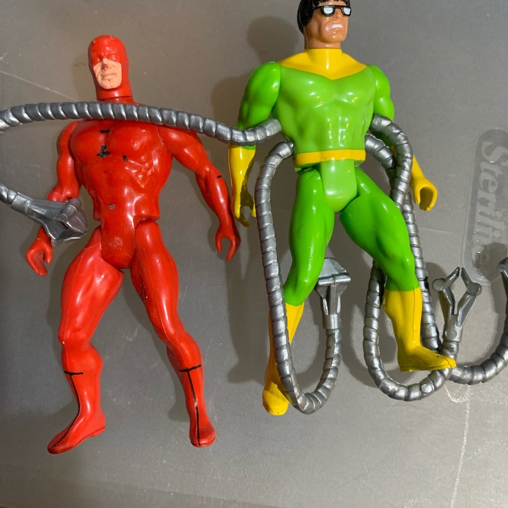 Vintage 1984 Dr Octopus and Dare Devil